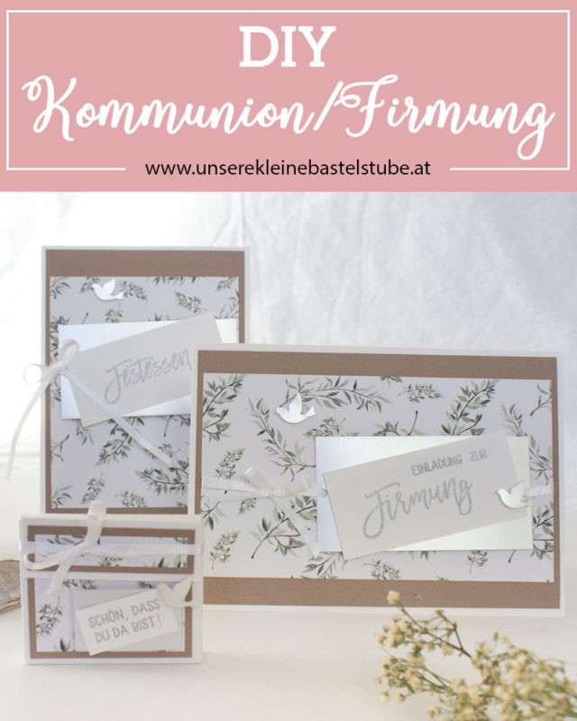 Einladung zur Firmung | Unsere kleine Bastelstube- DIY Bastelideen für Feste & Anlässe Einladung zur Firmung | Unsere kleine Bastelstube - DIY Bastelideen für Feste & Anlässe