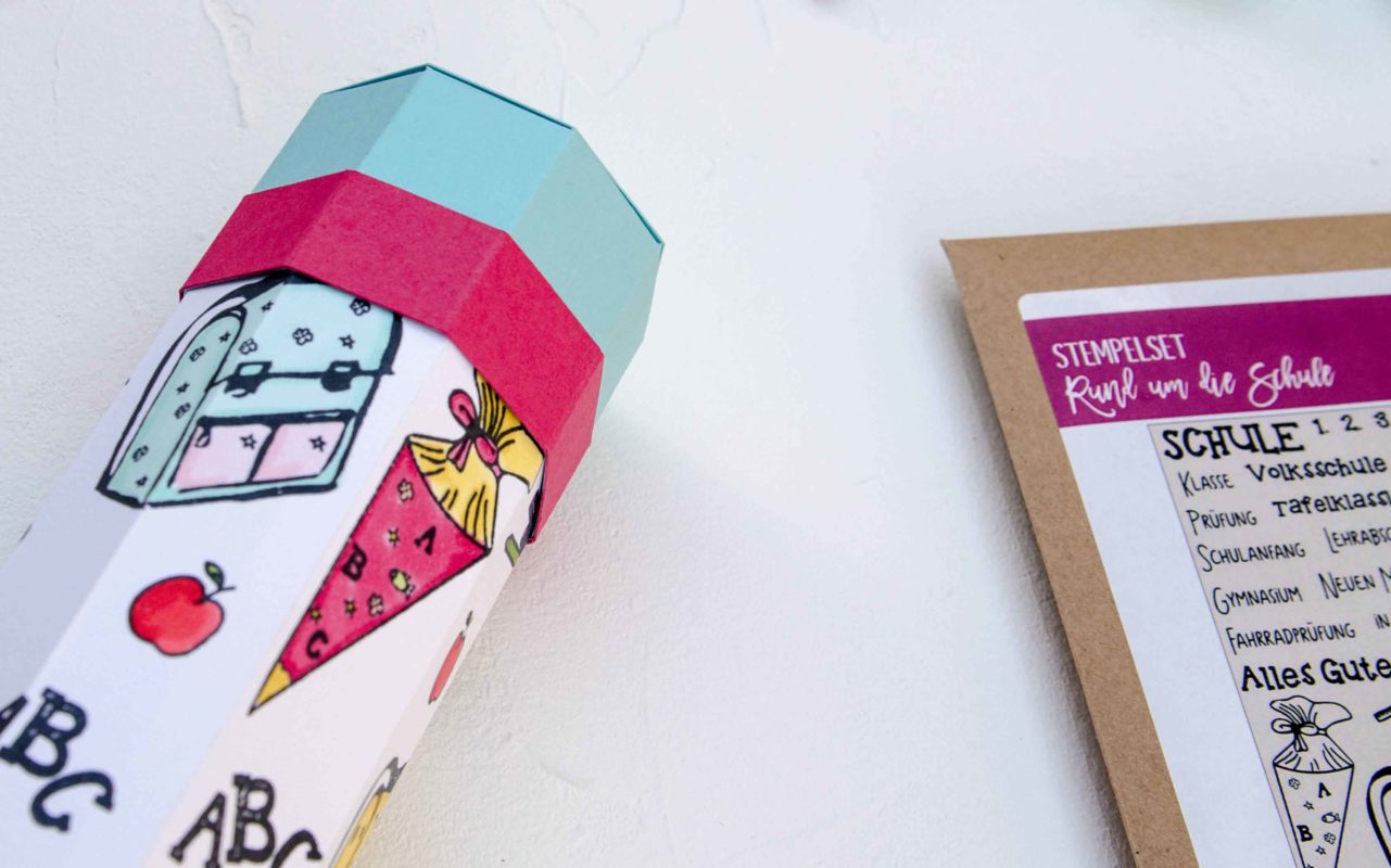 Süße Stiftebox zum Schulbeginn | Unsere kleine Bastelstube- DIY Bastelideen für Feste & Anlässe Süße Stiftebox zum Schulbeginn | Unsere kleine Bastelstube - DIY Bastelideen für Feste & Anlässe