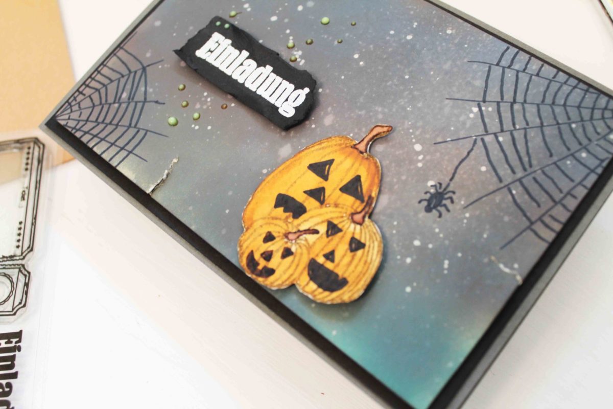 DIY Einladung, für Halloween ! | Unsere kleine Bastelstube- DIY Bastelideen für Feste & Anlässe DIY Einladung, für Halloween ! | Unsere kleine Bastelstube - DIY Bastelideen für Feste & Anlässe