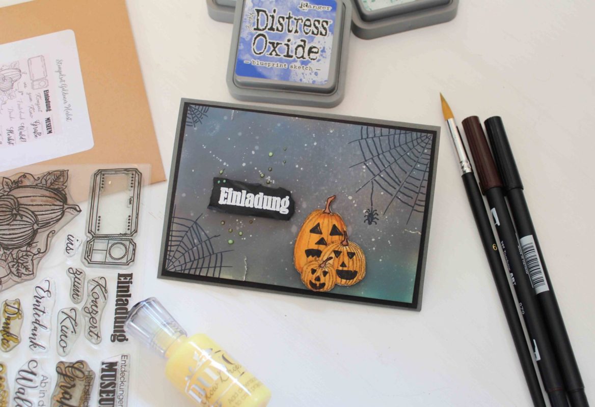 DIY Einladung, für Halloween ! | Unsere kleine Bastelstube- DIY Bastelideen für Feste & Anlässe DIY Einladung, für Halloween ! | Unsere kleine Bastelstube - DIY Bastelideen für Feste & Anlässe