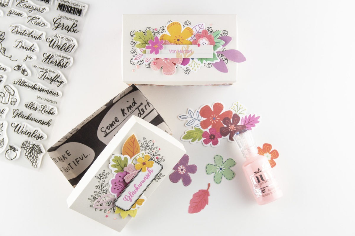 DIY - Bunte Blüten Verpackung in 2. Größen selber machen! | Unsere kleine Bastelstube- DIY Bastelideen für Feste & Anlässe DIY - Bunte Blüten Verpackung in 2. Größen selber machen! | Unsere kleine Bastelstube - DIY Bastelideen für Feste & Anlässe