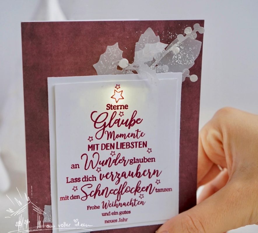 LED-Karten zu Weihnachten | Unsere kleine Bastelstube- DIY Bastelideen für Feste & Anlässe LED-Karten zu Weihnachten | Unsere kleine Bastelstube - DIY Bastelideen für Feste & Anlässe