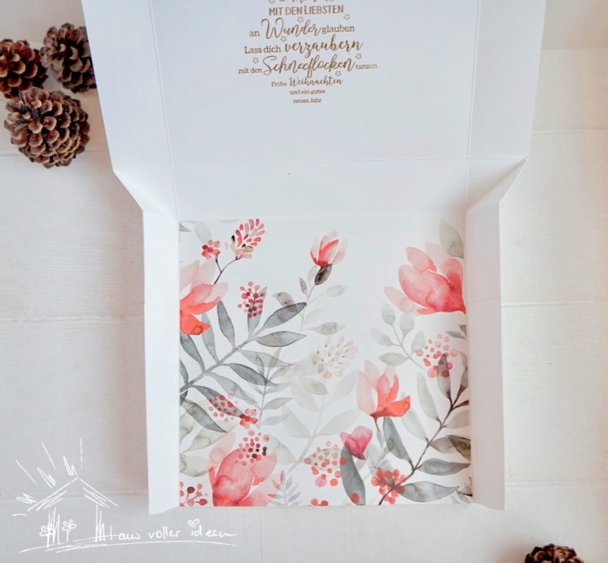 Selbstschließende Verpackung für Weihnachten | Unsere kleine Bastelstube- DIY Bastelideen für Feste & Anlässe Selbstschließende Verpackung für Weihnachten | Unsere kleine Bastelstube - DIY Bastelideen für Feste & Anlässe