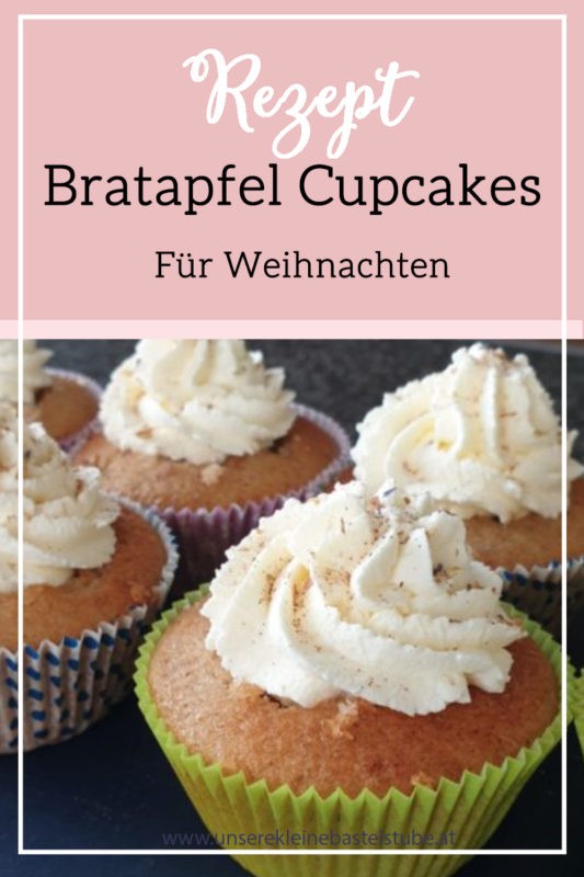Fenster #13 Rezept Bratapfel Cupcakes | Unsere kleine Bastelstube- DIY Bastelideen für Feste & Anlässe Fenster #13 Rezept Bratapfel Cupcakes | Unsere kleine Bastelstube - DIY Bastelideen für Feste & Anlässe