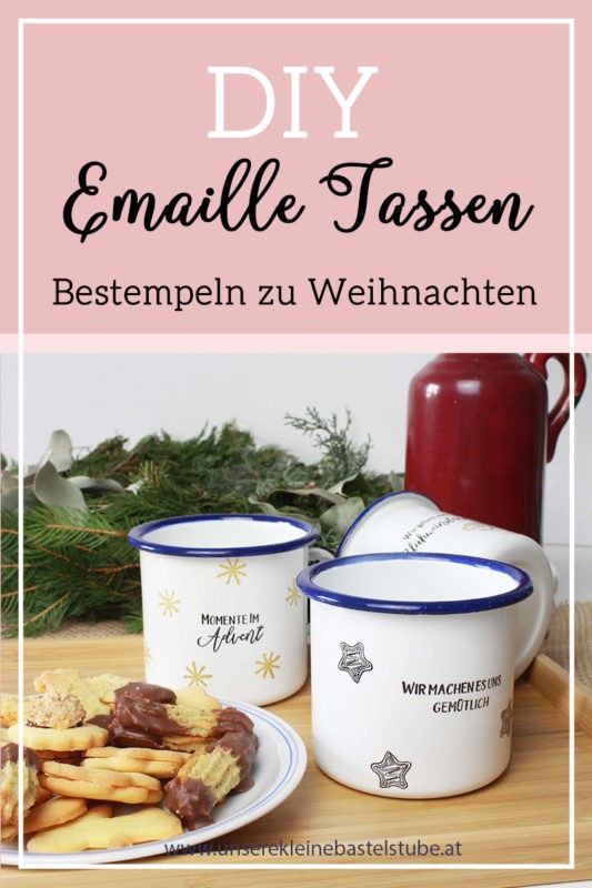Fenster#11 Bestempeln von Emaille Tasse | Unsere kleine Bastelstube- DIY Bastelideen für Feste & Anlässe Fenster#11 Bestempeln von Emaille Tasse | Unsere kleine Bastelstube - DIY Bastelideen für Feste & Anlässe