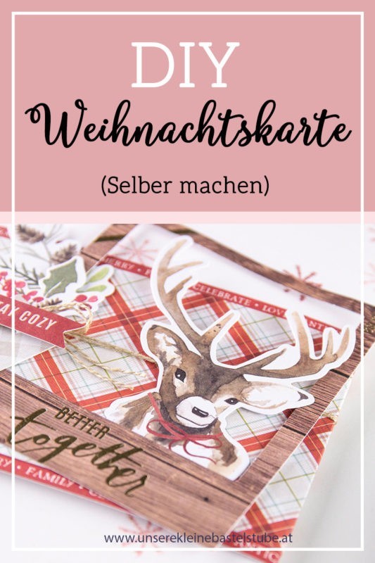 Fenster #5 Schnelle Weihnachtskarte | Unsere kleine Bastelstube- DIY Bastelideen für Feste & Anlässe Fenster #5 Schnelle Weihnachtskarte | Unsere kleine Bastelstube - DIY Bastelideen für Feste & Anlässe