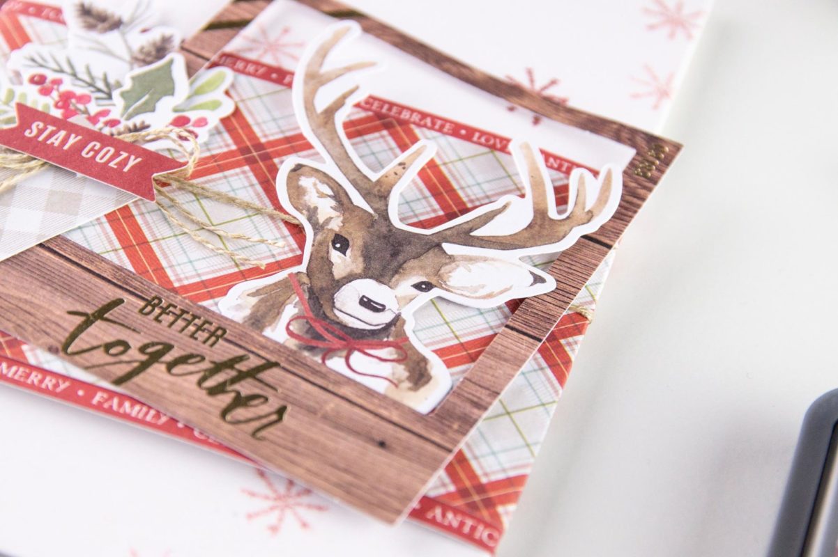 Fenster #5 Schnelle Weihnachtskarte | Unsere kleine Bastelstube- DIY Bastelideen für Feste & Anlässe Fenster #5 Schnelle Weihnachtskarte | Unsere kleine Bastelstube - DIY Bastelideen für Feste & Anlässe