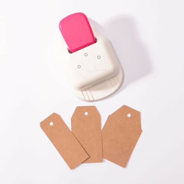 3-in-1 Etikettenstanze / Vaessen | Unsere kleine Bastelstube - DIY Bastelideen für Feste & Anlässe