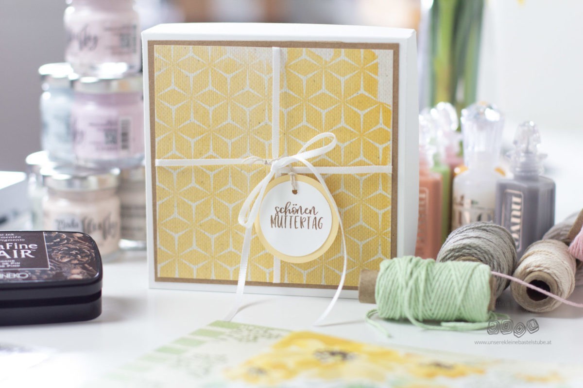 DIY Bastelidee - Geschenkverpackung für Muttertag | Unsere kleine Bastelstube- DIY Bastelideen für Feste & Anlässe geschenkverpackung für muttertag