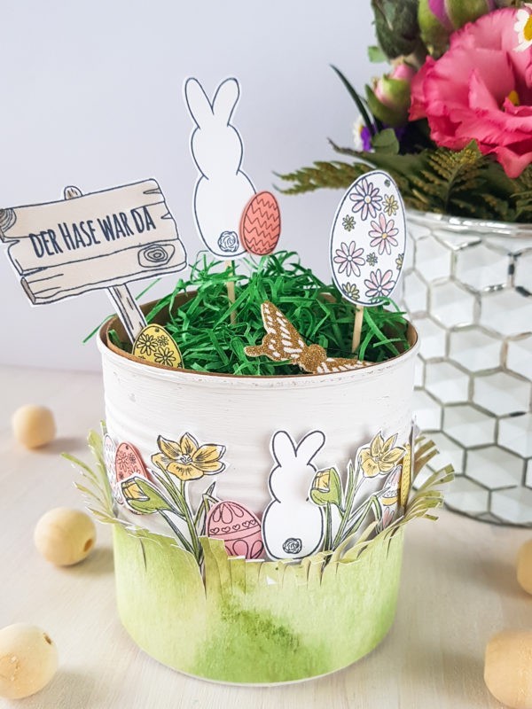 3 Ideen für ein Osternest zum Selbermachen | Unsere kleine Bastelstube- DIY Bastelideen für Feste & Anlässe osternest zum selbermachen