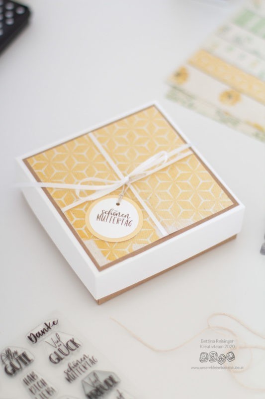 DIY Bastelidee - Geschenkverpackung für Muttertag | Unsere kleine Bastelstube- DIY Bastelideen für Feste & Anlässe geschenkverpackung für muttertag selber machen