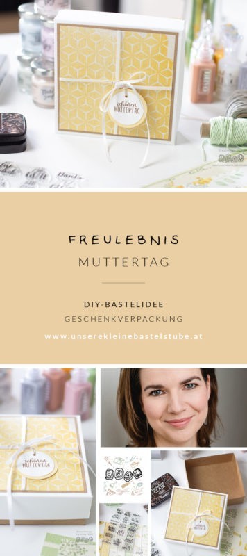 DIY Bastelidee - Geschenkverpackung für Muttertag | Unsere kleine Bastelstube- DIY Bastelideen für Feste & Anlässe geschenkverpackung für muttertag