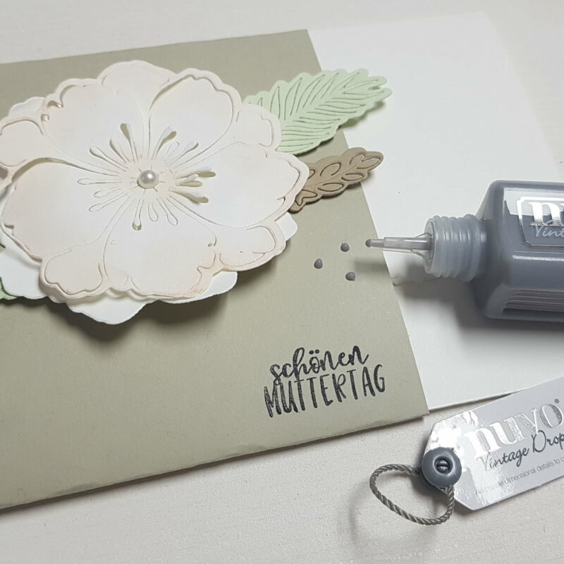 DIY Karte zum Muttertag basteln | Unsere kleine Bastelstube- DIY Bastelideen für Feste & Anlässe diy-muttertagskarte-basteln