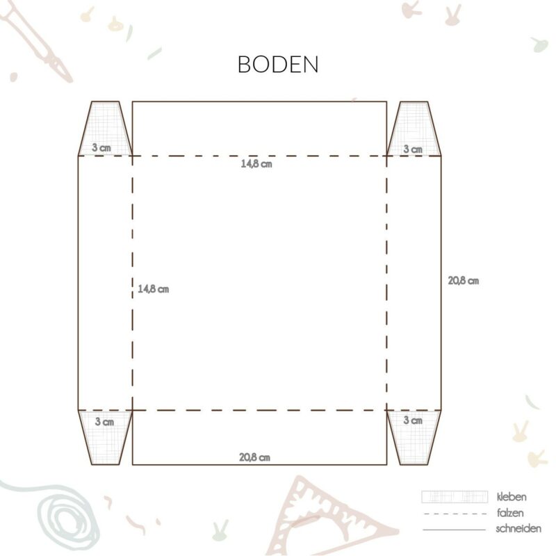 DIY Muttertag - Geschenke schön verpacken | Unsere kleine Bastelstube- DIY Bastelideen für Feste & Anlässe geschenk-schön-verpacken-selber-machen-box