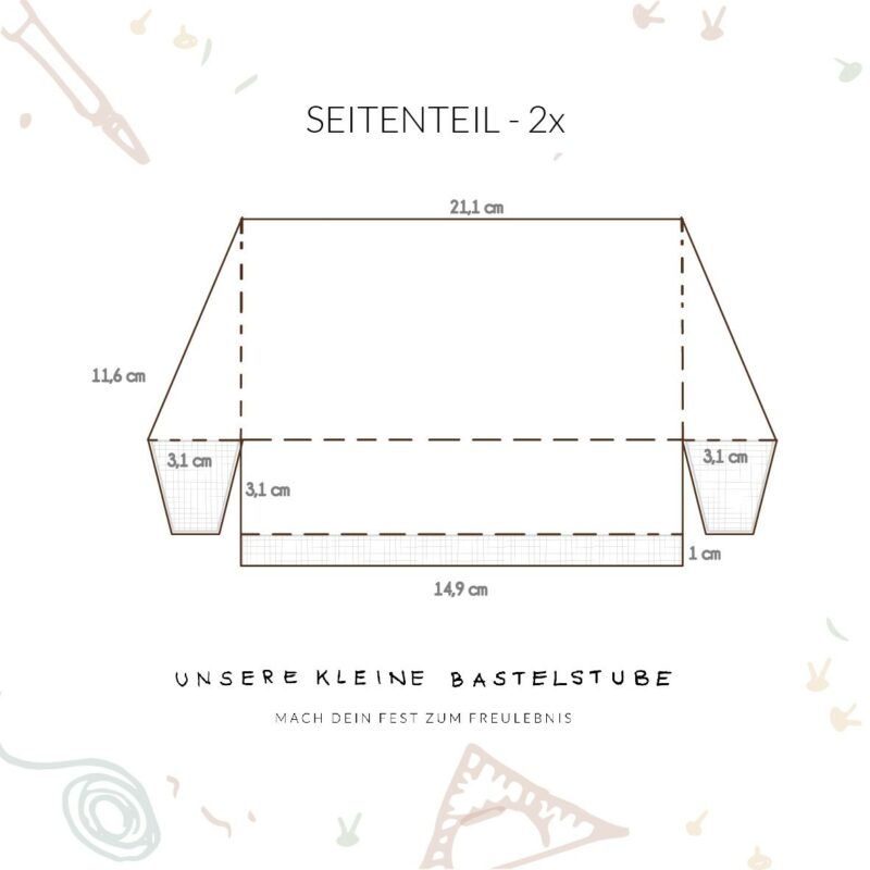 DIY Muttertag - Geschenke schön verpacken | Unsere kleine Bastelstube- DIY Bastelideen für Feste & Anlässe geschenk-schön-verpacken-selber-machen-box