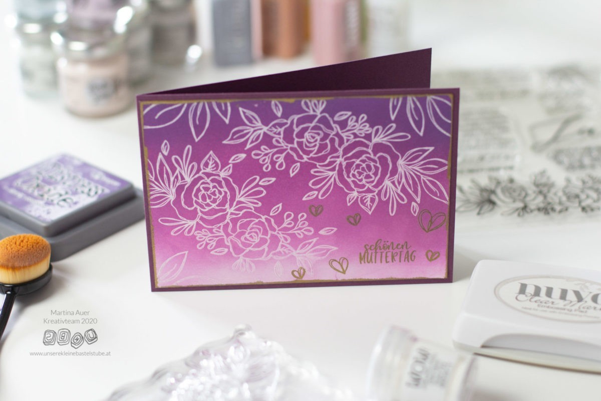 DIY Muttertag - Geschenke schön verpacken | Unsere kleine Bastelstube- DIY Bastelideen für Feste & Anlässe muttertagskarte basteln