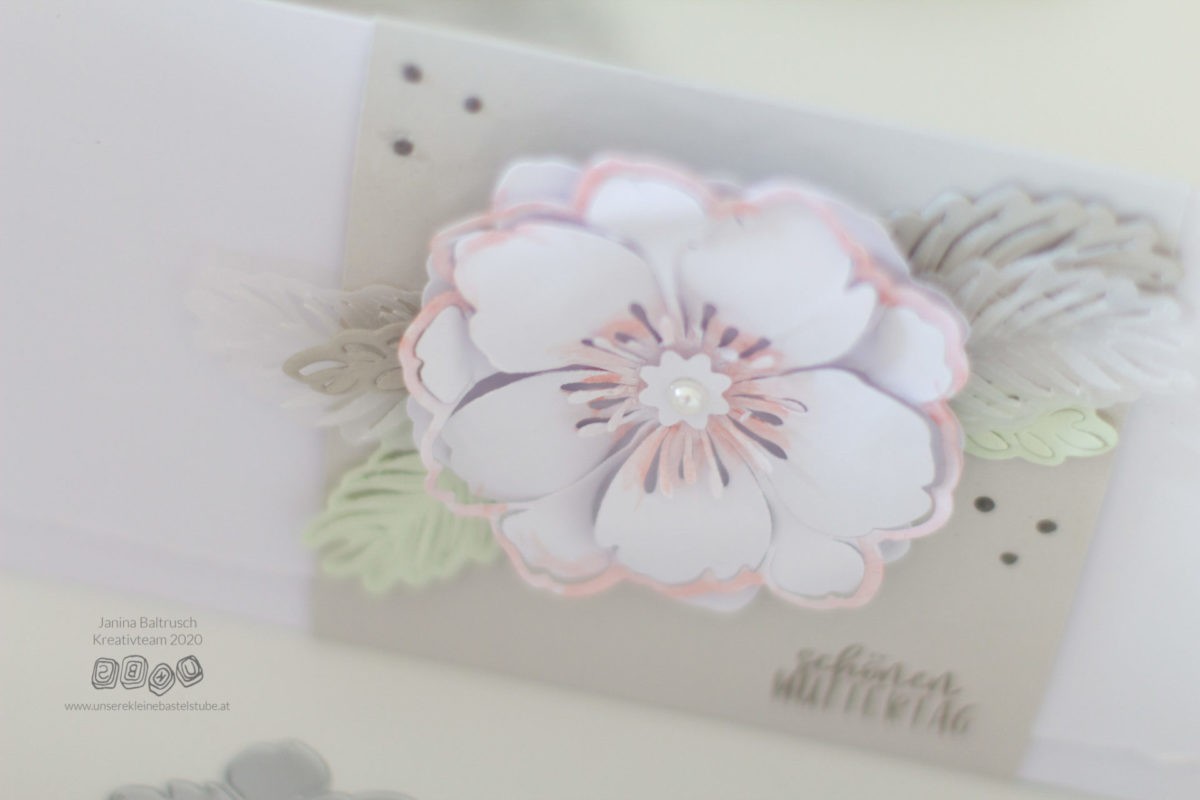 DIY Karte zum Muttertag basteln | Unsere kleine Bastelstube- DIY Bastelideen für Feste & Anlässe muttertagskarte