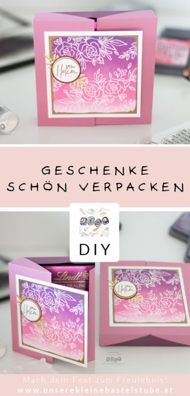 DIY Muttertag - Geschenke schön verpacken | Unsere kleine Bastelstube- DIY Bastelideen für Feste & Anlässe geschenke schön verpacken