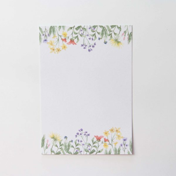 postkarten Wiesenblumen