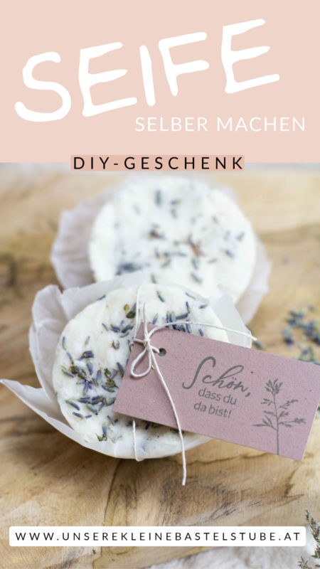 Seife selber machen - DIY Geschenkidee einfach selber machen