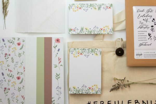 DIY-Set Feiern mit Wiesenblumen