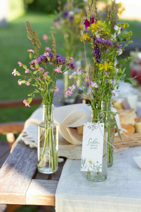DIY-Set Feiern mit Wiesenblumen