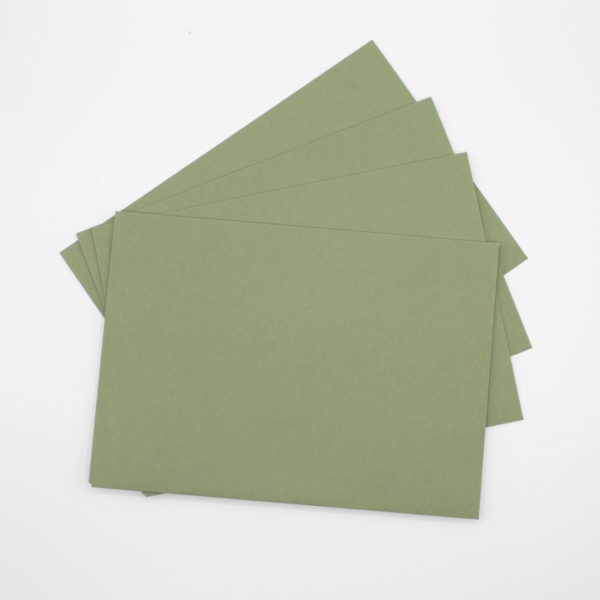 Briefumschlag Olivgrün B6
