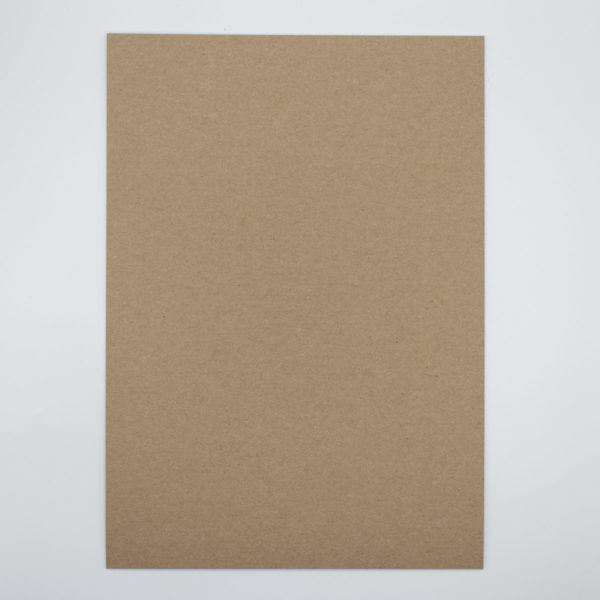 Kraftpapier Muskat braun DIY Karten basteln und Handlettering