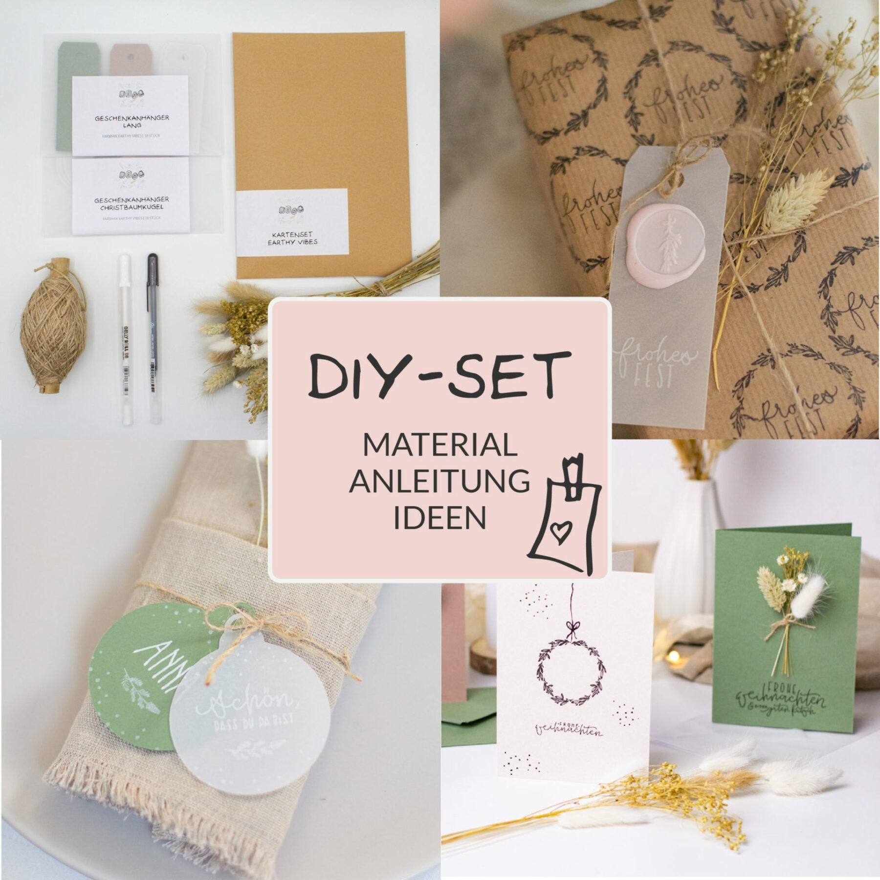 Diy Set Weihnachten Unsere Kleine Bastelstube