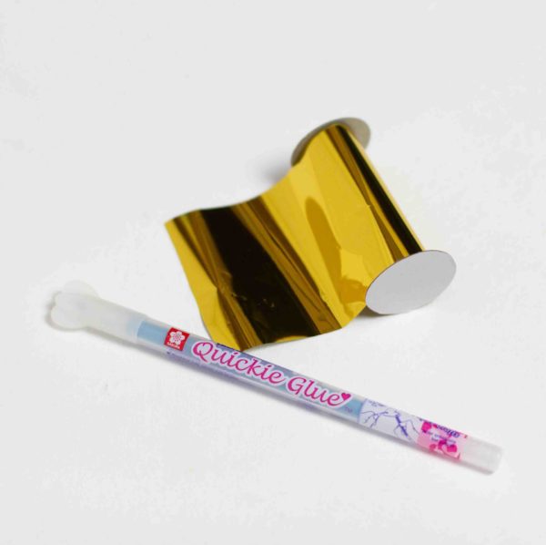 Quickie Glue Sakura - Gold Folie DIY Paket Lettering