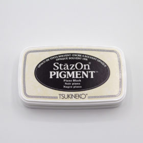 StazOn Pigment Stempelkissen Piano Black
