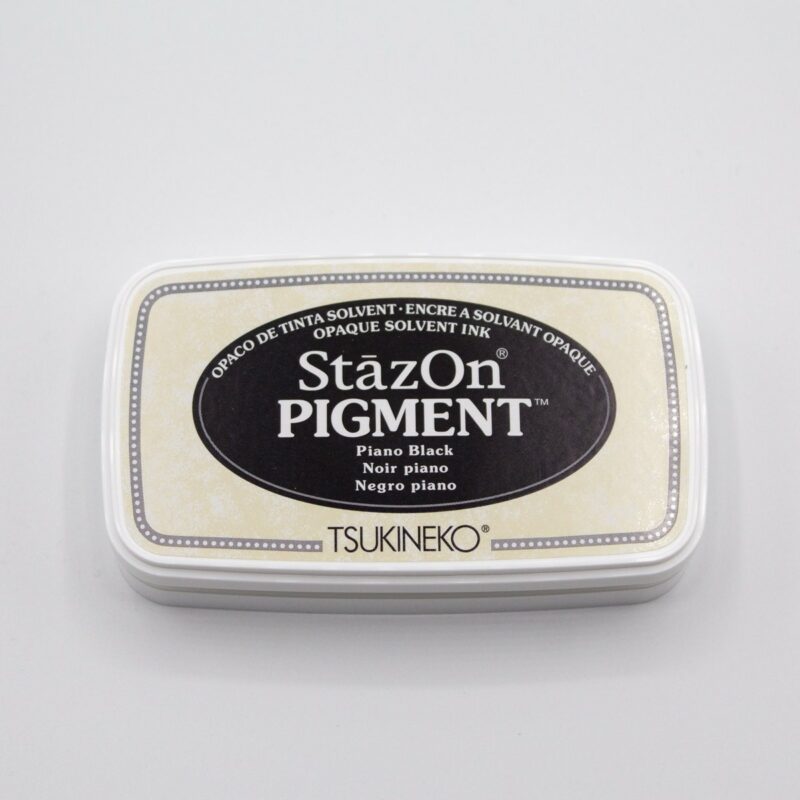 StazOn Pigment Stempelkissen Piano Black