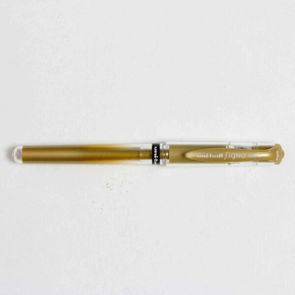Uni-Ball Signo Gold Pigment ink