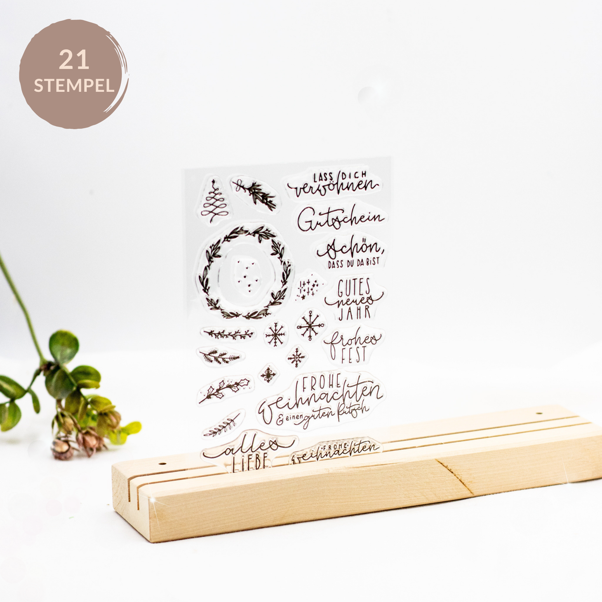 Stempelset Weihnachten Daheim - Unsere kleine Bastelstube Stempelset Weihnachten Daheim - Unsere kleine Bastelstube
