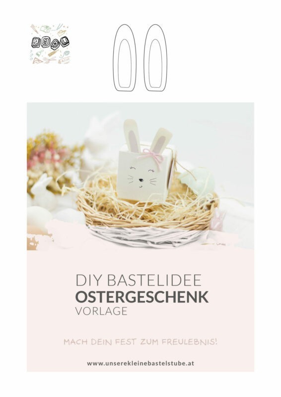 Kleine Geschenkverpackung für Ostern basteln | Unsere kleine Bastelstube - DIY Bastelideen für Feste & Anlässe