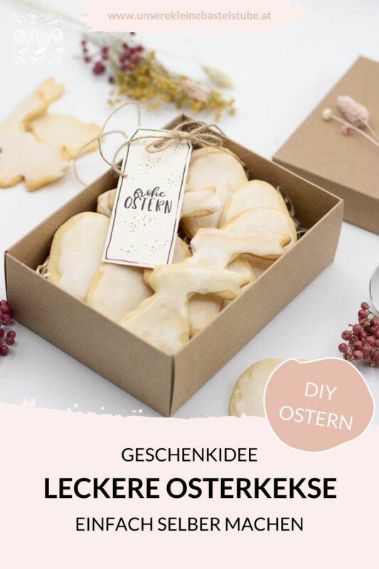 DIY Geschenkidee für Ostern - Osterkekse backen