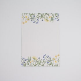 Postkarten Wiesenblumen in Blau 5 Stück1