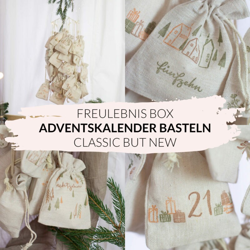 DIY Adventskalender basteln - Classic but new