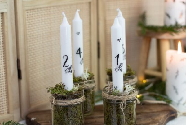 Stempelset Adventskalender | Unsere kleine Bastelstube - DIY Bastelideen für Feste & Anlässe