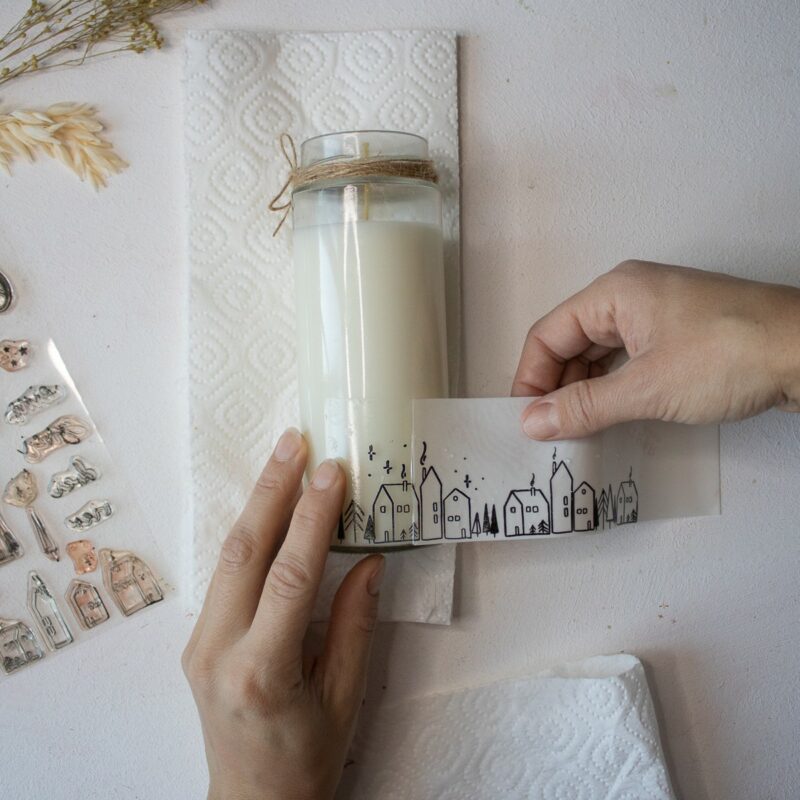 DIY Kerzen im Glas | Unsere kleine Bastelstube - DIY Bastelideen für Feste & Anlässe