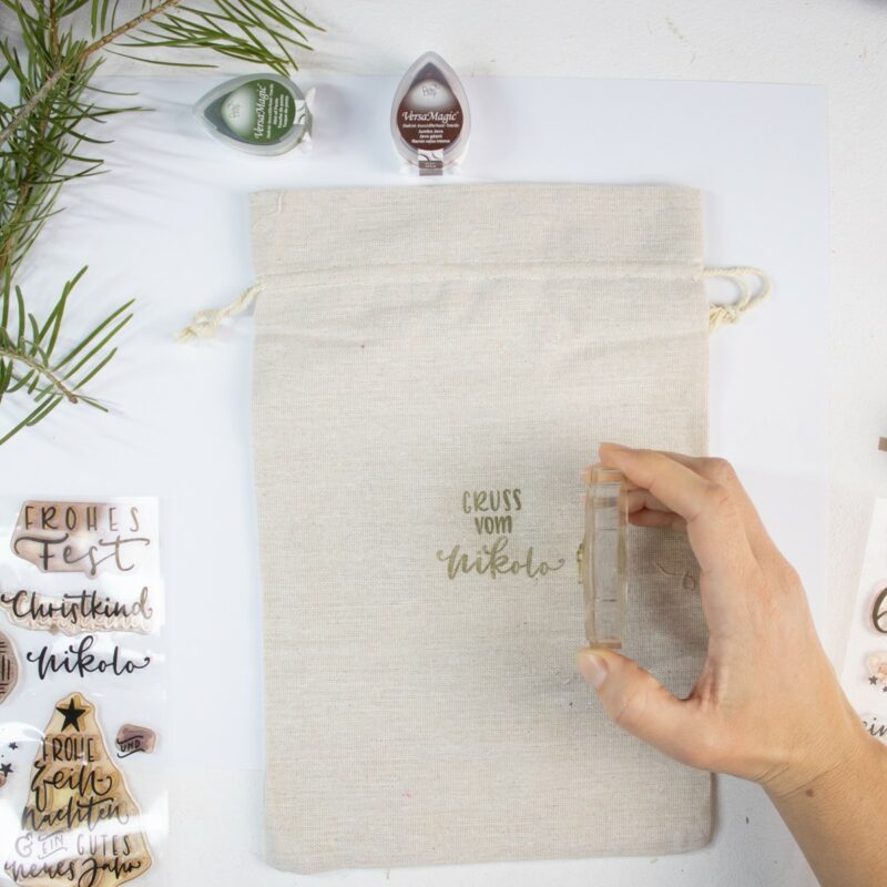 Nikolaussackerl selber machen | Unsere kleine Bastelstube- DIY Bastelideen für Feste & Anlässe Nikolaussackerl selber machen | Unsere kleine Bastelstube - DIY Bastelideen für Feste & Anlässe