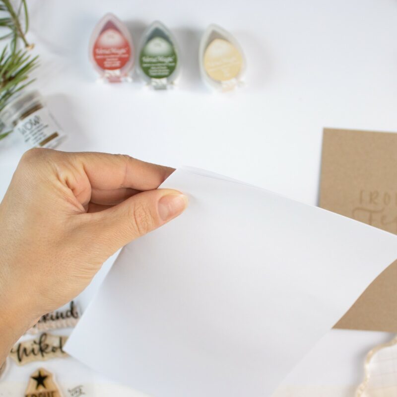Weihnachtskarte mit Embossing einfach selber machen | Unsere kleine Bastelstube- DIY Bastelideen für Feste & Anlässe Weihnachtskarte mit Embossing einfach selber machen | Unsere kleine Bastelstube - DIY Bastelideen für Feste & Anlässe