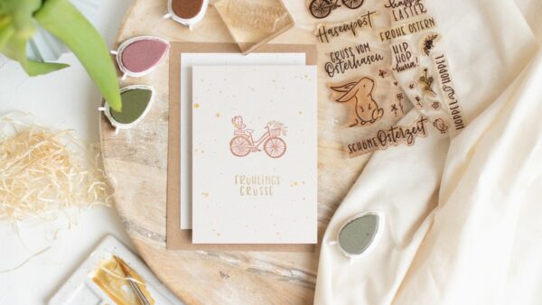 Stempelset Frühling | Unsere kleine Bastelstube - DIY Bastelideen für Feste & Anlässe