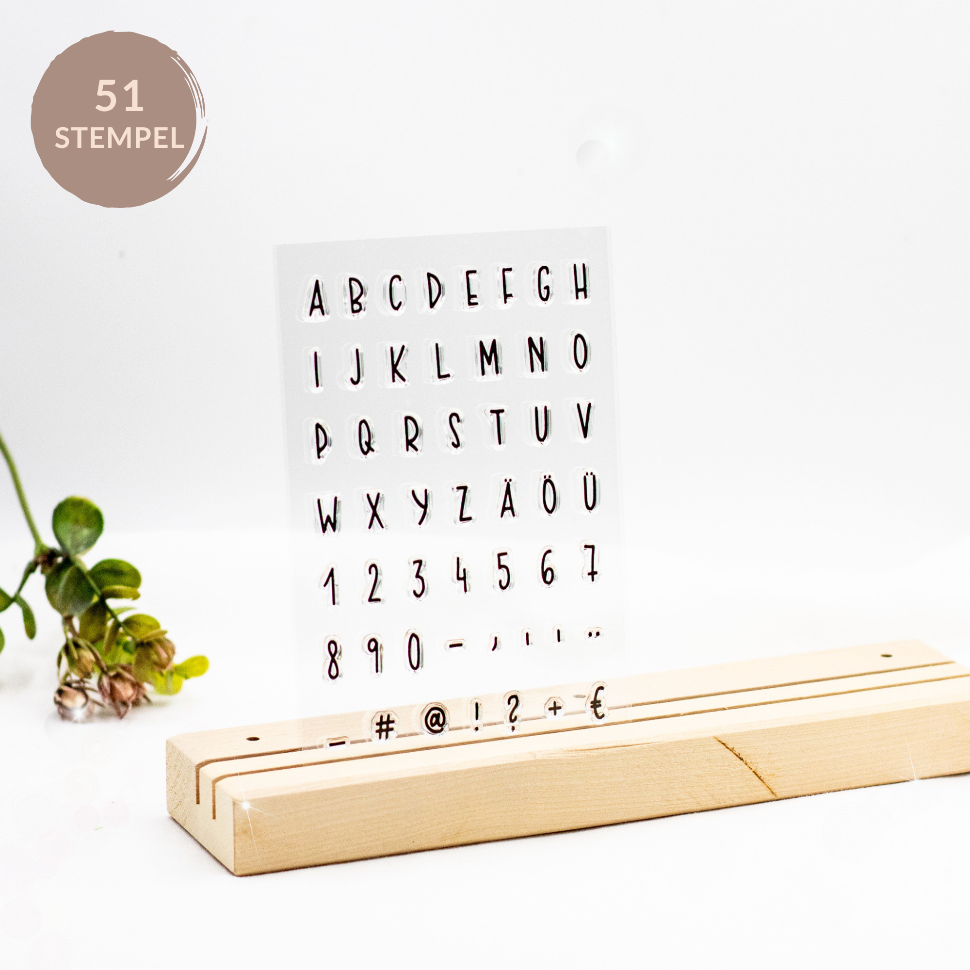 Stempelset Alphabet Monoline - Unsere kleine Bastelstube Stempelset Alphabet Monoline - Unsere kleine Bastelstube