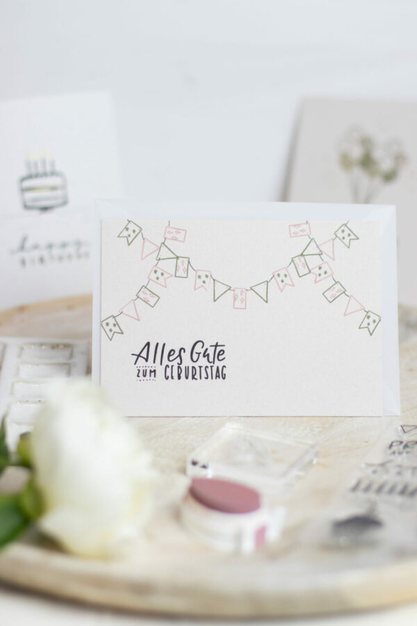 DIY SET Geburtstag | Unsere kleine Bastelstube - DIY Bastelideen für Feste & Anlässe