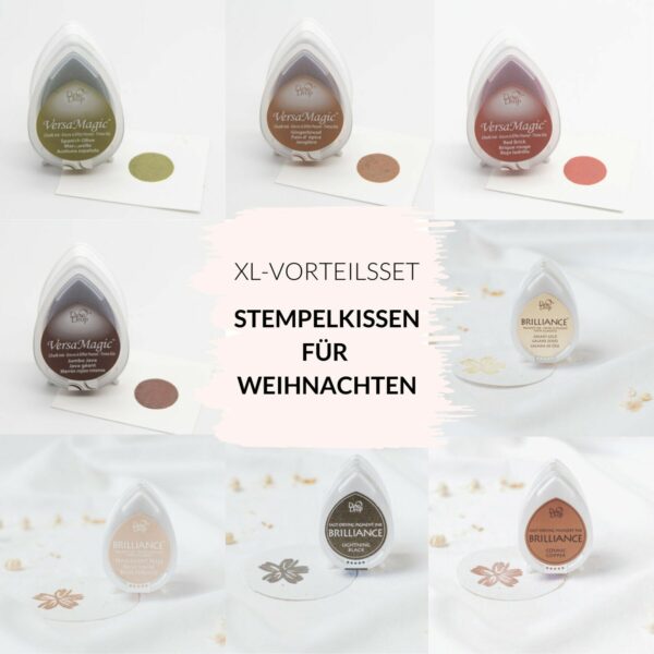 Vorteilsset Stempelkissen WEihnachten