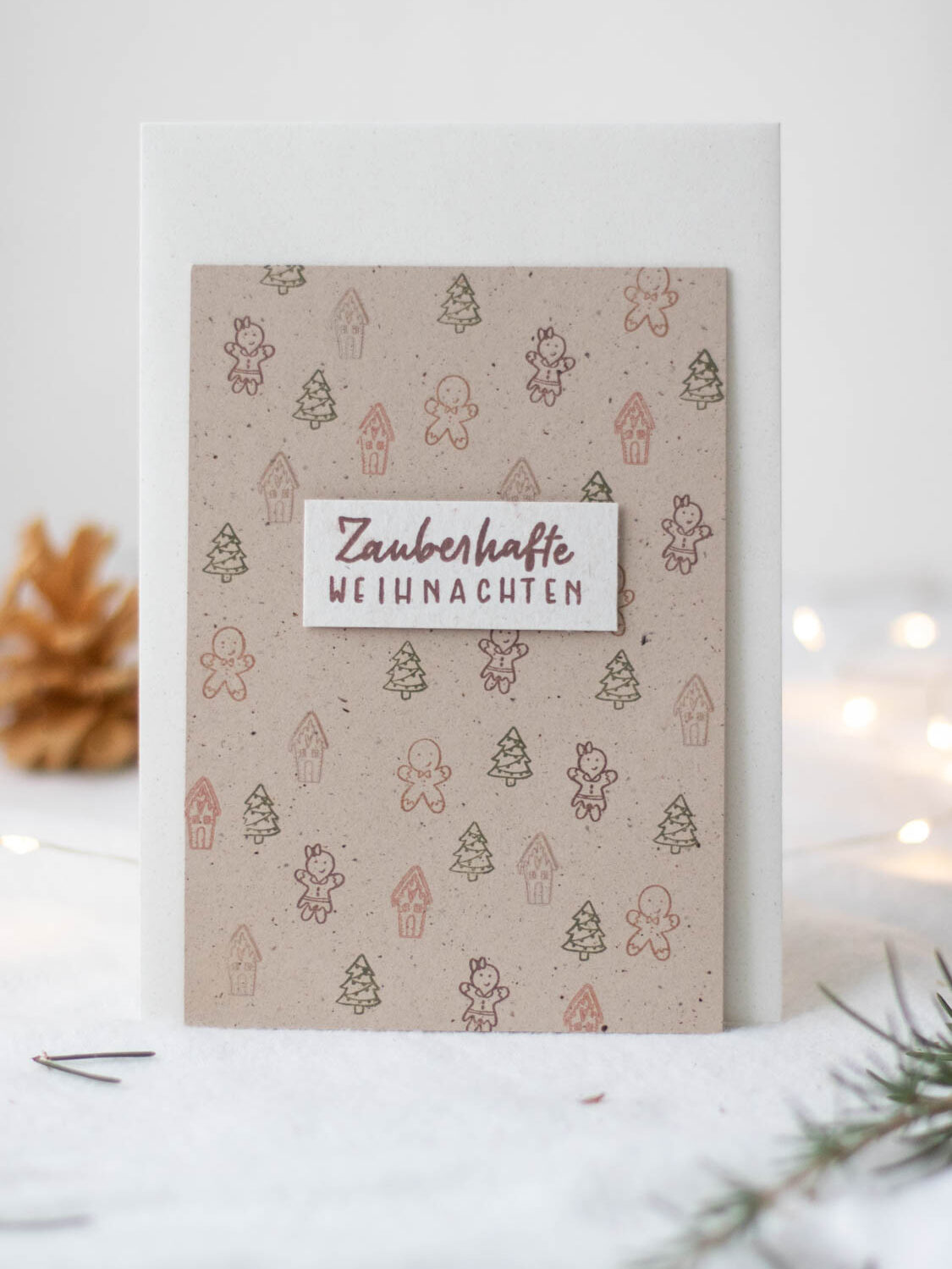 Stempelset Weihnachten voller Magie | Unsere kleine Bastelstube - DIY Bastelideen für Feste & Anlässe