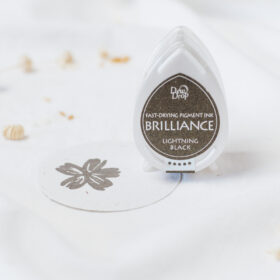 Brilliance Stempelkissen Lightning black