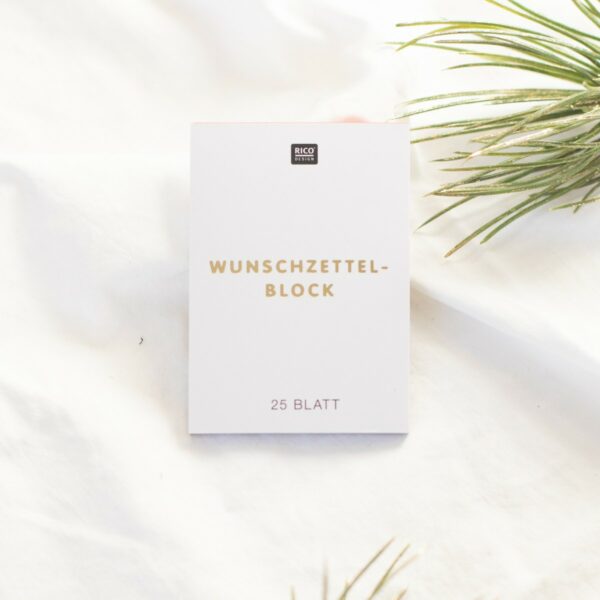 Wichtel Wunschzettelblock