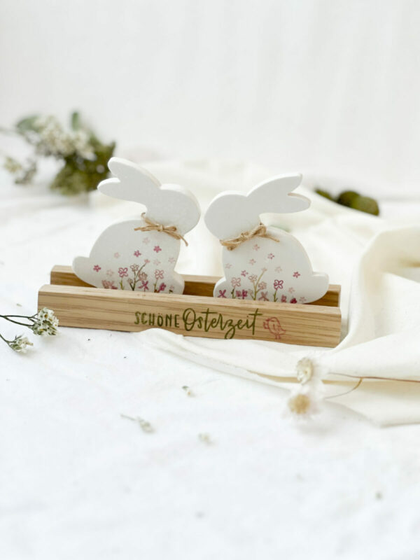 DIY Set Osterhasen - NUR HASEN UND HOLZ | Unsere kleine Bastelstube - DIY Bastelideen für Feste & Anlässe